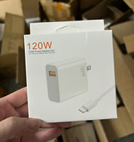 Cargador de Viaje Rápido para Teléfono Móvil de 67W, Cargador Rápido USB-C de 120W con Enchufe EU/US, Adaptador de Corriente USB de 33W para Xiaomi Huawei