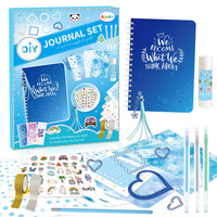Coffret Cadeau Luxe Rose Écologique DIY pour Journal Créatif, Scrapbook et Autocollants pour Enfants, Fabriqué en Chine, Modèle 001