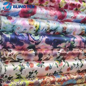 100 Lụa Vải In Ý Voan Tùy Chỉnh Kỹ Thuật Số 3D Hoa Chanh <span class=keywords><strong>Leopard</strong></span> In Cho Ăn Mặc Khăn Sang Trọng Trang Phục - Product Image 4