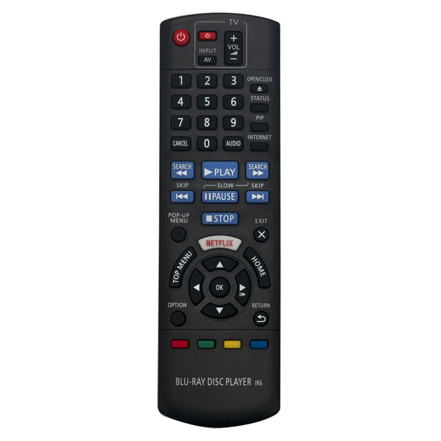 Replacement Remote Control N2QAYB001029 Universal Controller Work for Blu-Ray Disc Player