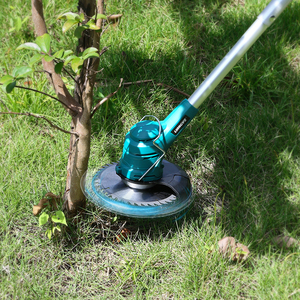 Siêu Trọng Lượng Nhẹ Không Dây Brushcutter Cỏ Tông Đơ Pin Powered Vườn Kim Loại Lưỡi <span class=keywords><strong>Strimmer</strong></span> 20V Công Cụ Cho Ngoài Trời Dự Án - Product Image 2