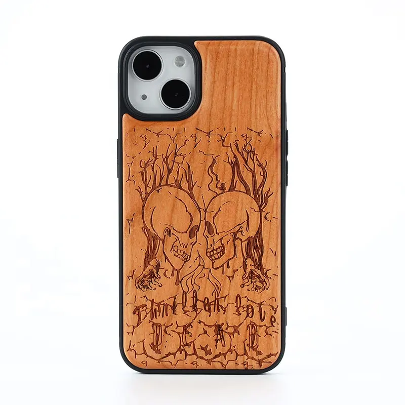 Hot Sale Custom Excellent Quality Wood Cell Phone Case Cover For IPhone 11pro Max 8plus XS MAX