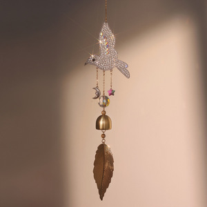 Colgante de Cristal YUXIN, Atrapasueños con Diseño Art Deco, Brillante, Decoración para el Hogar, Jardín, Regalo de Inauguración, Decoración para Fiestas - Product Image 3