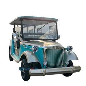 Voiture électrique miniature Zhenda, véhicule touristique vintage classique, buggy 5, 8, 11 places, modèle à façade carrée, voiture touristique classique - Product Image 1