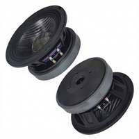 Haut-parleur professionnel de 6,5 pouces avec cône en carbone de 50 mm et bobine mobile pour système audio