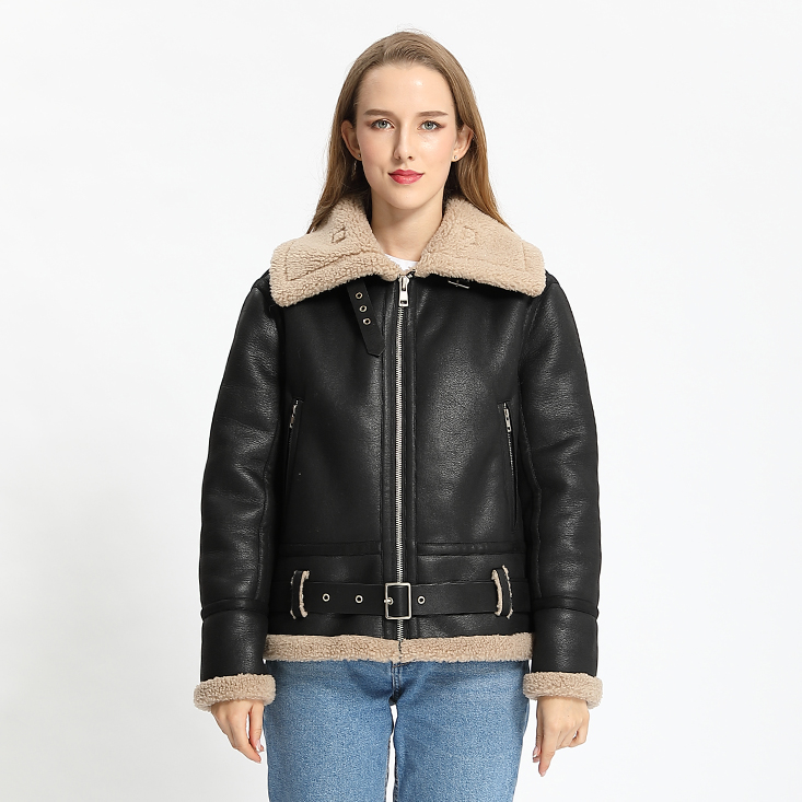 Black with Khaki Collar