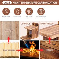 Comedero para Ardillas de Madera con Grosor de 1.5CM, Madera Resistente, No Requiere Ensamblaje, Casa de Alimentación para Ardillas para Jardín Exterior