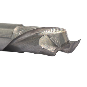 CNC <span class=keywords><strong>Router</strong></span> Bits Compression Endmill 7/<span class=keywords><strong>8</strong></span> Fresado en espiral Fresas de extremo de carburo sólido 2 flautas -- 3/<span class=keywords><strong>8</strong></span> Shank up Down Cutting Helical - Product Image 6