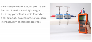 Compteurs de débit ultrasoniques étanches à fixation rapide pour la mesure de l'alcool, des eaux usées et des rivières, avec enregistreur de données - Product Image 6