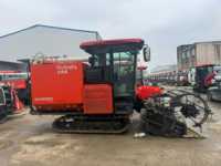 Moissonneuse-batteuse Kubota à double usage (humide et sèche), machine autonettoyante pour riz humide et blé sec