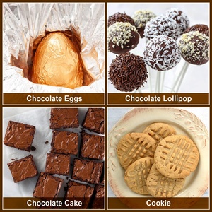 Cấp thực phẩm thân thiện với môi NHÔM VUÔNG kẹo wrappers Foil Sheets sô cô la cho Diy Homemade Party favors trang trí - Product Image 4