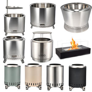 304 Edelstahl Rauchfreie Feuerstelle im Freien für Camping und Hinterhof Verwenden Sie rauch lose Feuerstellen für den Außenbereich - Product Image 3