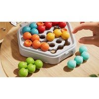 Jeu de puzzle à perles arc-en-ciel, casse-tête, entraînement logique, jouet éducatif, jeu de voyage pour enfants, cadeaux de fête, vente en gros