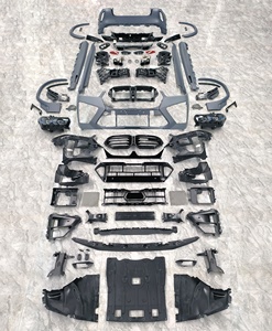 Kit Carrozzeria Completo di Qualità Originale per <span class=keywords><strong>BMW</strong></span> <span class=keywords><strong>X6</strong></span>-Series G06 2020-2022, Aggiornamento a F96 LCI X6M <span class=keywords><strong>M</strong></span>-Power <span class=keywords><strong>Competition</strong></span>, Paraurti e Minigonne Laterali - Product Image 6