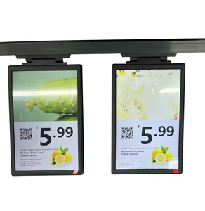 10.1 inch LCD quảng cáo giá tag hiển thị kỹ thuật số dấu hiệu cho cửa hàng cửa sổ khách sạn AD điện tử nhãn kệ với Wifi giá đăng - Product Image 1