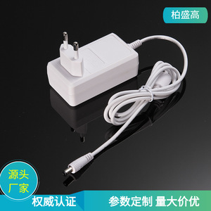 <b>12V</b> 4A Eu Plug Power <b>Adapter</b> DC Output 1M Cable For LED Strip Lights Constant Voltage Natural Cooling IP20 - Product Image 5