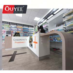 ตู้เฟอร์นิเจอร์ตกแต่งร้านขายยาสำหรับร้านค้าดีไซน์ภายในร้านขายยาสินค้าใหม่ - Product Image 1