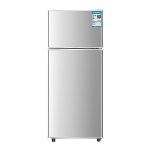 Uso domestico 148L mini frigo <span class=keywords><strong>doppia</strong></span> <span class=keywords><strong>porta</strong></span> <span class=keywords><strong>frigorifero</strong></span> verticale <span class=keywords><strong>combinato</strong></span> congelatore e frigoriferi - Product Image 2