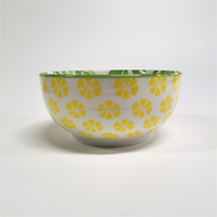 Ensemble de bols et assiettes en céramique, vaisselle en porcelaine, ensemble de vaisselle pour la famille, 4 pièces