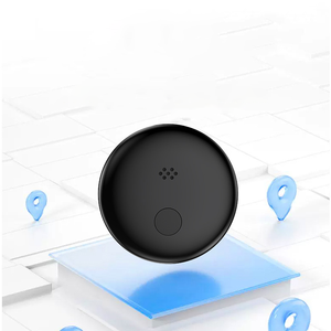 HT03 GPS Tracker Mini Round White <b>Device</b> Can Equip Key Ring Silicon Case <b>Tracking</b> For Children Positioning Mode - Product Image 2