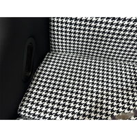Sièges baquets de course en cuir et fibre de carbone MICO, imperméables, motif pied-de-poule, pour VW Golf R MK3/MK4/MK5/MK6/MK7/MK8/Pepita