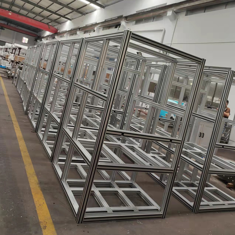 fabrieksdouane industriële 2020 leverancier van 3030 4040 4080 van het de groefaluminium van t van de aluminiumuitdrijving de zwarte geanodiseerde 6063 profielenchina