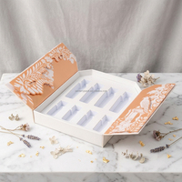 Boîtes PR personnalisées à double ouverture, boîte de cadeau pour influenceurs, kit PR pour emballages de cosmétiques, de parfums et de produits pour les lèvres