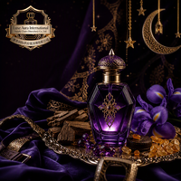 Laylat Al-Qadr Extrait de Parfum Unisexe Oud Iris Nuit Parfum de Luxe Personnalisé pour Ramadan Aïd