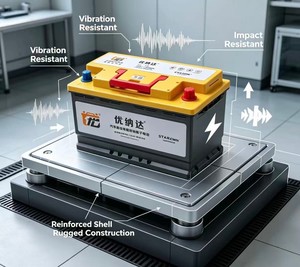 Batterie de démarrage-arrêt au sodium-ion UNADA H8 12V 60Ah CCA900 Remplacement direct de la batterie de voiture AGM H8 120C Coque certifiée AXA - Product Image 4