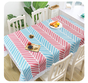 Hiện đại sang trọng ăn uống tablecover in <span class=keywords><strong>PEVA</strong></span> hình chữ nhật khăn trải bàn tròn để sử dụng nhà cho các bên - Product Image 5
