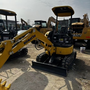 Mini-excavatrice Komatsu PC20MR d'occasion, petite excavatrice de 2 tonnes, micro-excavatrice Komatsu d'origine japonaise pour travaux de construction agricole - Product Image 2