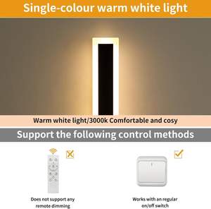 Vente en gros de lampes murales solaires de haute qualité, longues et linéaires, 5W 6V, économes en énergie, IP65, pour extérieur, jardin, éclairage extérieur - Product Image 6