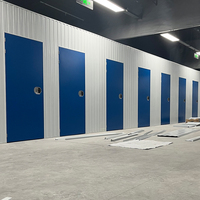 Abri de rangement modulaire moderne en acier galvanisé pour hôtel, bureau, bâtiment, garage, remise – Garantie 5 ans