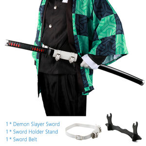 <span class=keywords><strong>Katana</strong></span> d'anime 104 cm/41 pouces Tanjiro <span class=keywords><strong>Zenitsu</strong></span> Kyoujurou, épées de samouraï, texture originale, <span class=keywords><strong>katana</strong></span> d'anime, cosplay, épée en bois de bambou, jouet - Product Image 5