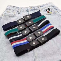 Ceinture facilement ajustable pour femmes, ceintures pour filles, ceinture élastique extensible pour jeans, taille plus, large ceinture