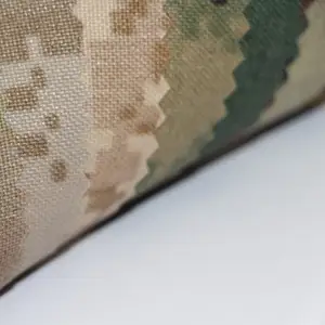 Waterproof Camouflage Print Bag Fabric 100% Nylon 500D Cordura Camo Print Fabric
