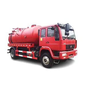 Offres Spéciales Sinotruck Howo utilisé camions citernes d'aspiration fécale d'eaux usées sous vide prix bon marché