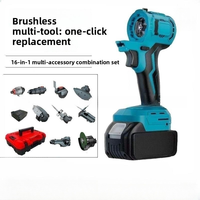 Outil électrique multifonction sans fil, outil oscillant électrique au lithium pour le travail du bois, le jardinage et la rénovation domestique