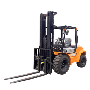 ポータブル伸縮式ラフテレーン油圧4x4スタッカーフォークリフト＆フォークリフトアタッチメント - Product Image 3