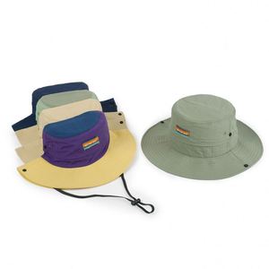 Venta al por mayor Verano al aire libre Sun Bucket Hat Estilo de vaquero para hombres y mujeres Pesca Bucket Cap - Product Image 4