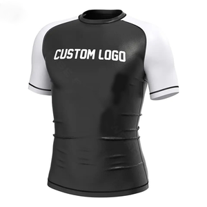 เสื้อรัดกล้ามเนื้อผู้ชายพิมพ์ลายโลโก้ตามสั่ง OEM ขายส่ง เสื้อรัดกล้ามเนื้อผู้ชายพิมพ์ลายตามสั่ง แห้งเร็ว ระบายอากาศได้ดี - Product Image 2