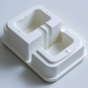 Kunden spezifische ABS-Tiefzieh teile Vakuum formsc halen gehäuse abdeckung Thermo geformte Abdeckung Teile Schneid verarbeitung service - Product Image 3