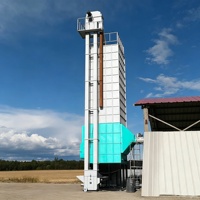 Séchoir à grains et maïs à brûleur diesel en lots de 15T et 30T à haute productivité