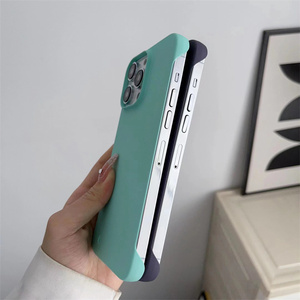 Custodia rigida Ultra sottile per PC senza cornice per <span class=keywords><strong>iPhone</strong></span> 14 <span class=keywords><strong>Pro</strong></span> <span class=keywords><strong>max</strong></span> <span class=keywords><strong>cover</strong></span> design a foro grande per custodie <span class=keywords><strong>iphone</strong></span> <span class=keywords><strong>13</strong></span> <span class=keywords><strong>pro</strong></span> <span class=keywords><strong>max</strong></span> - Product Image 1