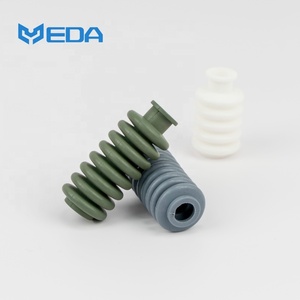 Đàn hồi nhỏ cao su dưới xe dây Bìa Silicone <span class=keywords><strong>Bellows</strong></span> Silicone cao su ren ống - Product Image 1