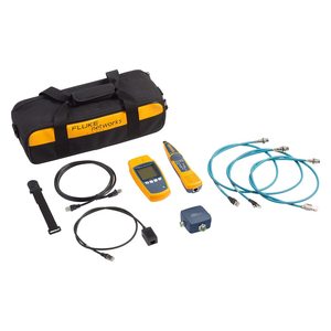 Analizador de Ethernet Industrial Fluke Networks MicroScanner PoE con Pantalla LCD Intellitone de 2.8 Pulgadas, Digital, Amarillo - Product Image 4