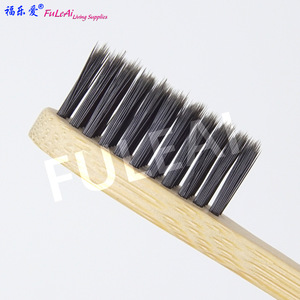 Fuleai Bamboo Toothbrush Soft Bristles Biodegradable Adult Manual Toothbrush - Product Image 4