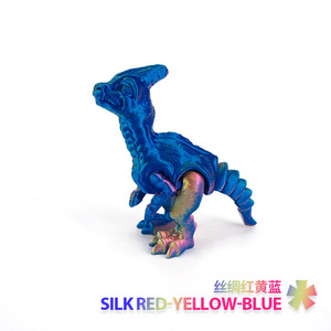 Figura de Acción de Dinosaurio Articulado Impresa en 3D, Personajes de Animales, Juguetes Antiestrés Personalizables para Decoración del Hogar y la Oficina - Product Image 6