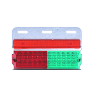 Nouvelles feux de stationnement LED rectangulaires combinés pour camion, 24V, étanches IP67, en aluminium et PC, durée de vie de 30 000 heures, pour remorque