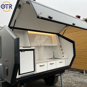 Vente chaude d'usine Fabricant chinois Remorque de camping-car compacte <span class=keywords><strong>pour</strong></span> <span class=keywords><strong>vélo</strong></span> de voyage C E Port de Brisbane - Product Image 3